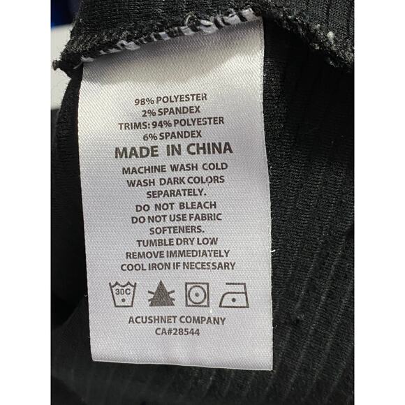 FootJoy FJ Sweatshirt Men's 2XL Black 1/4 Zip Pullover Golf Performance Wear - Picture 8 of 10